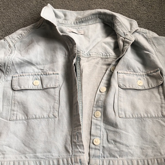 Adorable, OUTERKNOWN BRAND  linen and cotton romper. Super cute! Size small. - Picture 2 of 6